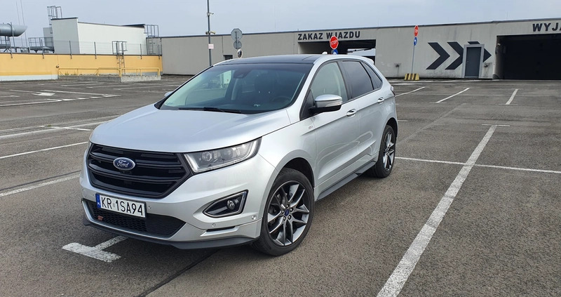 Ford EDGE cena 103700 przebieg: 136000, rok produkcji 2017 z Kraków małe 781